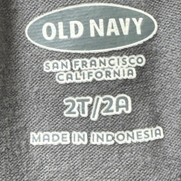 Old Navy 3T Girls Gray Leggings Pants Athletic Stretch - Picture 4 of 4